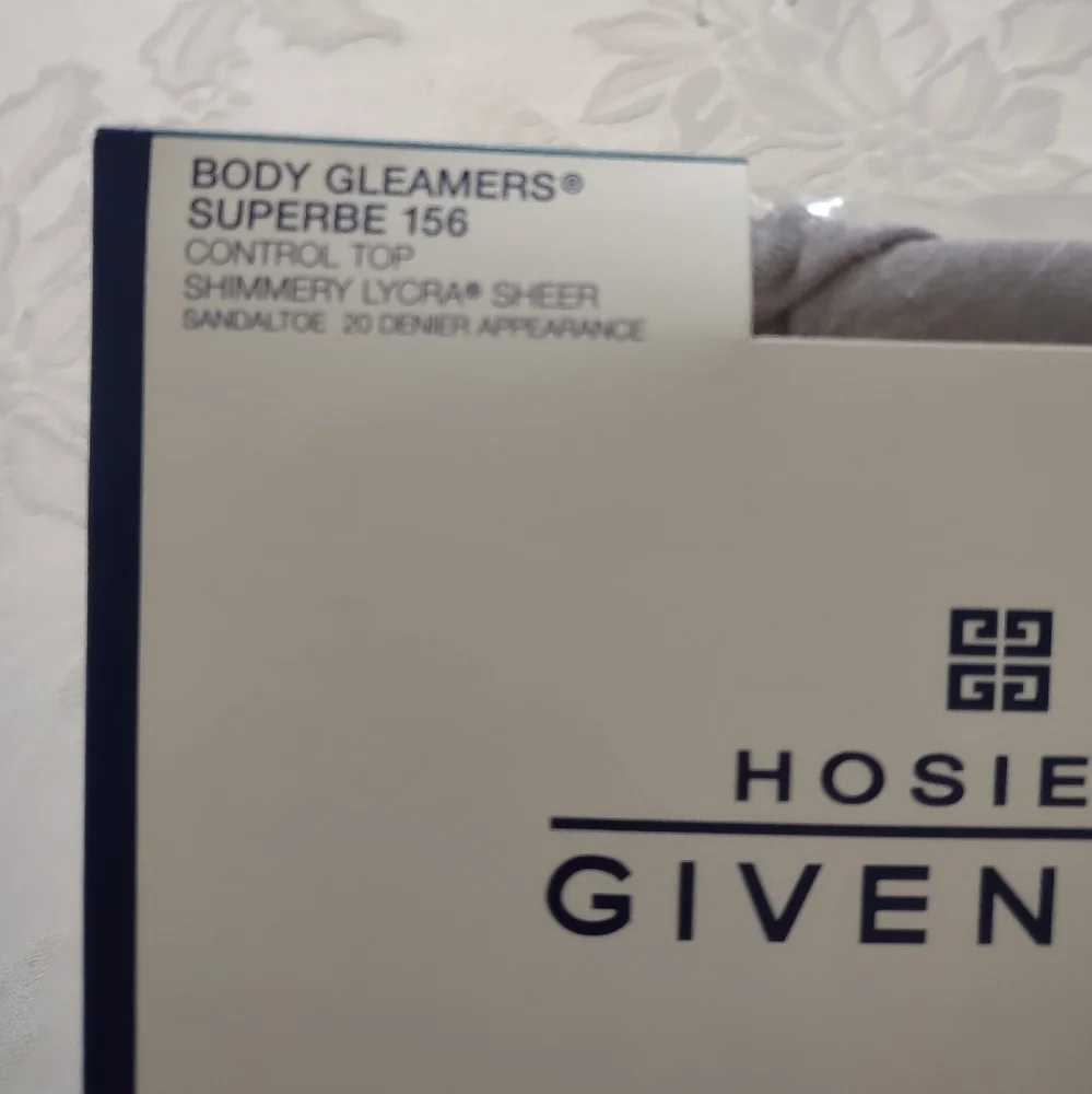 Givenchy Hosiery Silver Fox shimmery lycra luxury